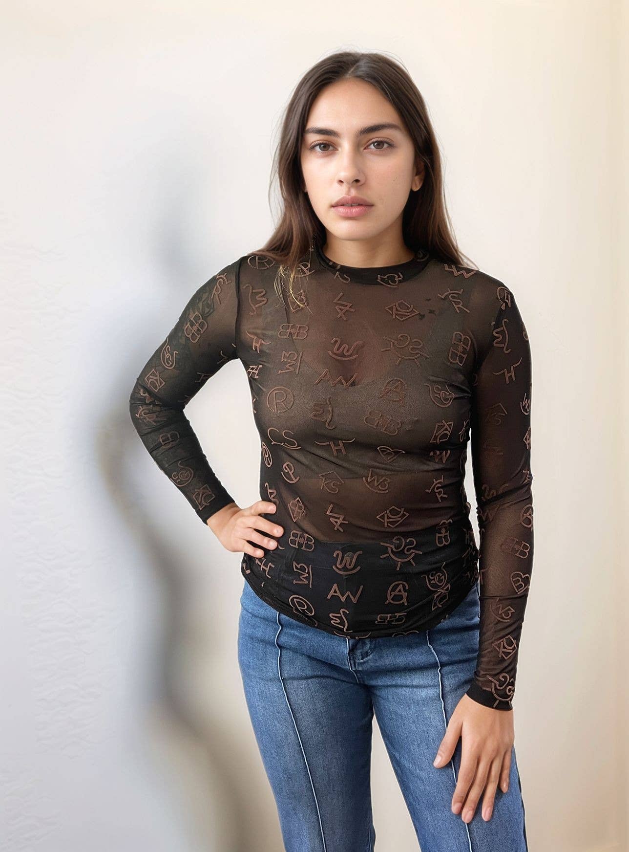 Branded 3D Print Mesh Top