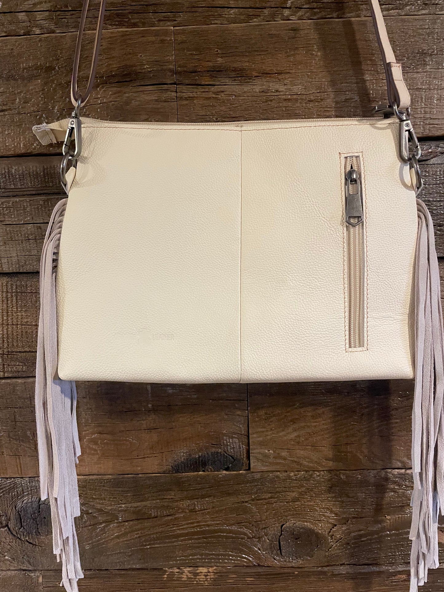 The Morgan crossbody cowhide leather purse