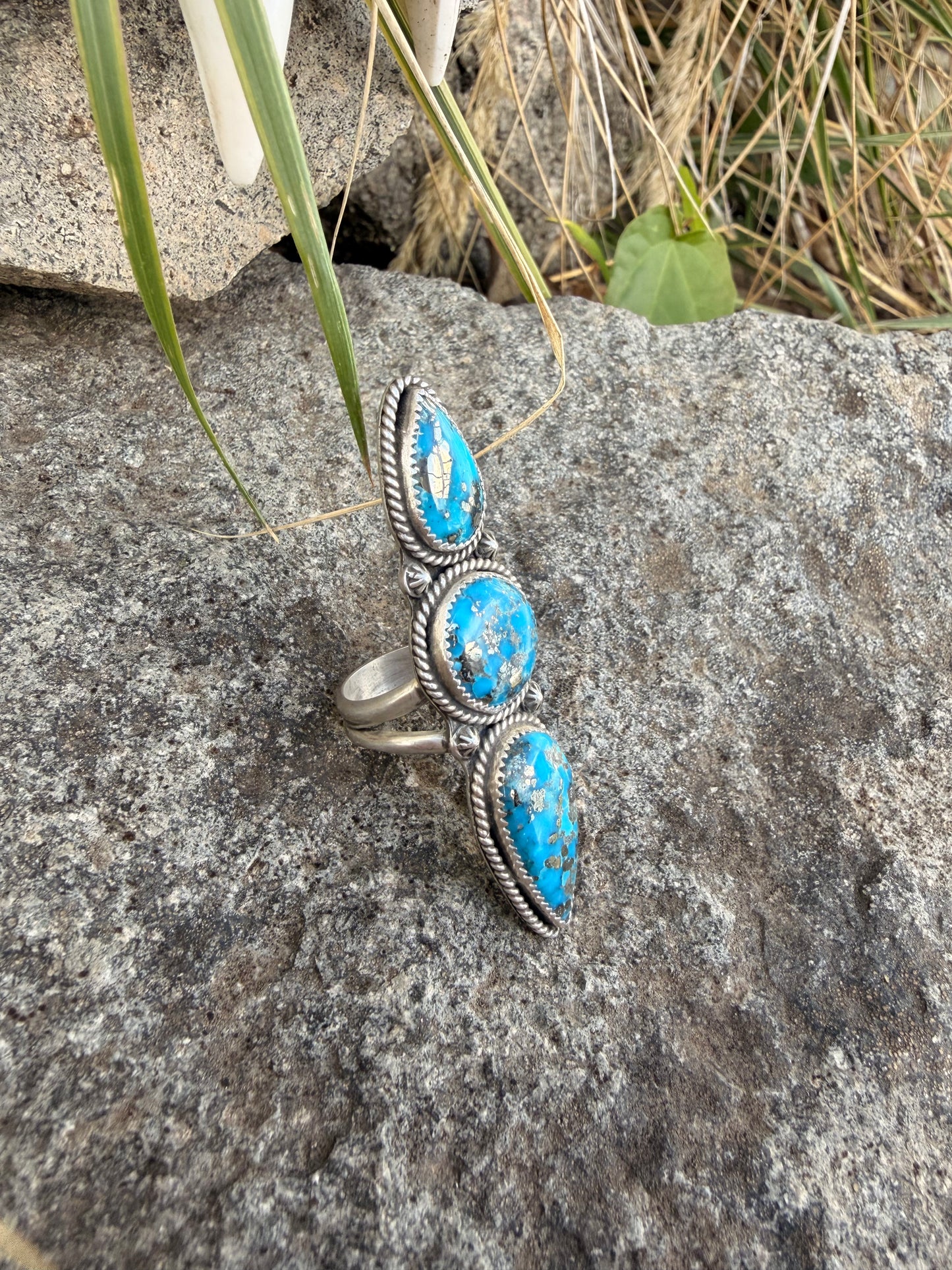 The Blue bird statement ring