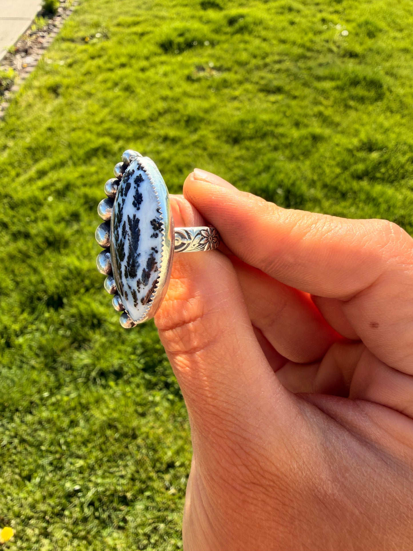 Desert Lace Opal ring