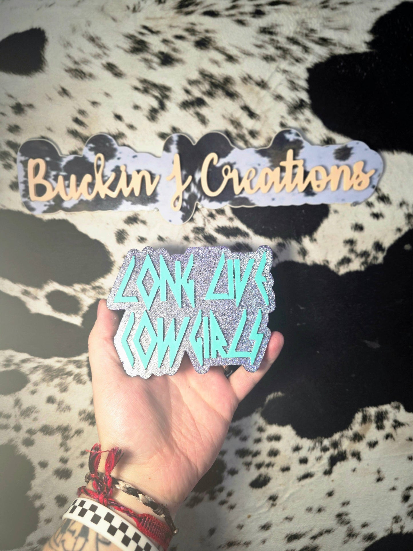 Long Live Cowgirls | Handmade Car Freshie