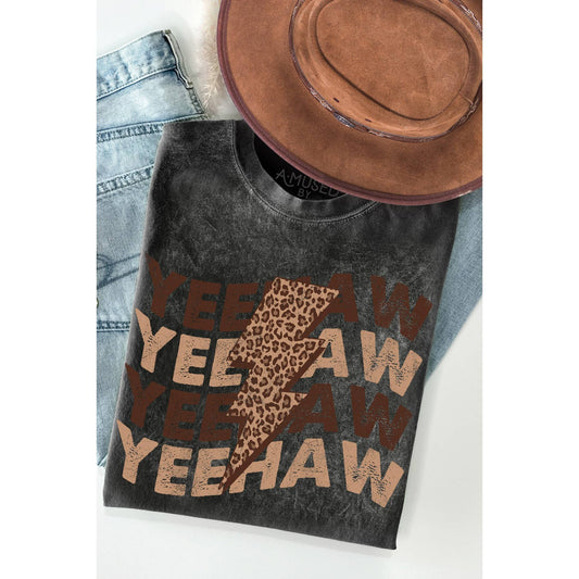 YEEHAW- Mineral Wash T-Shirt