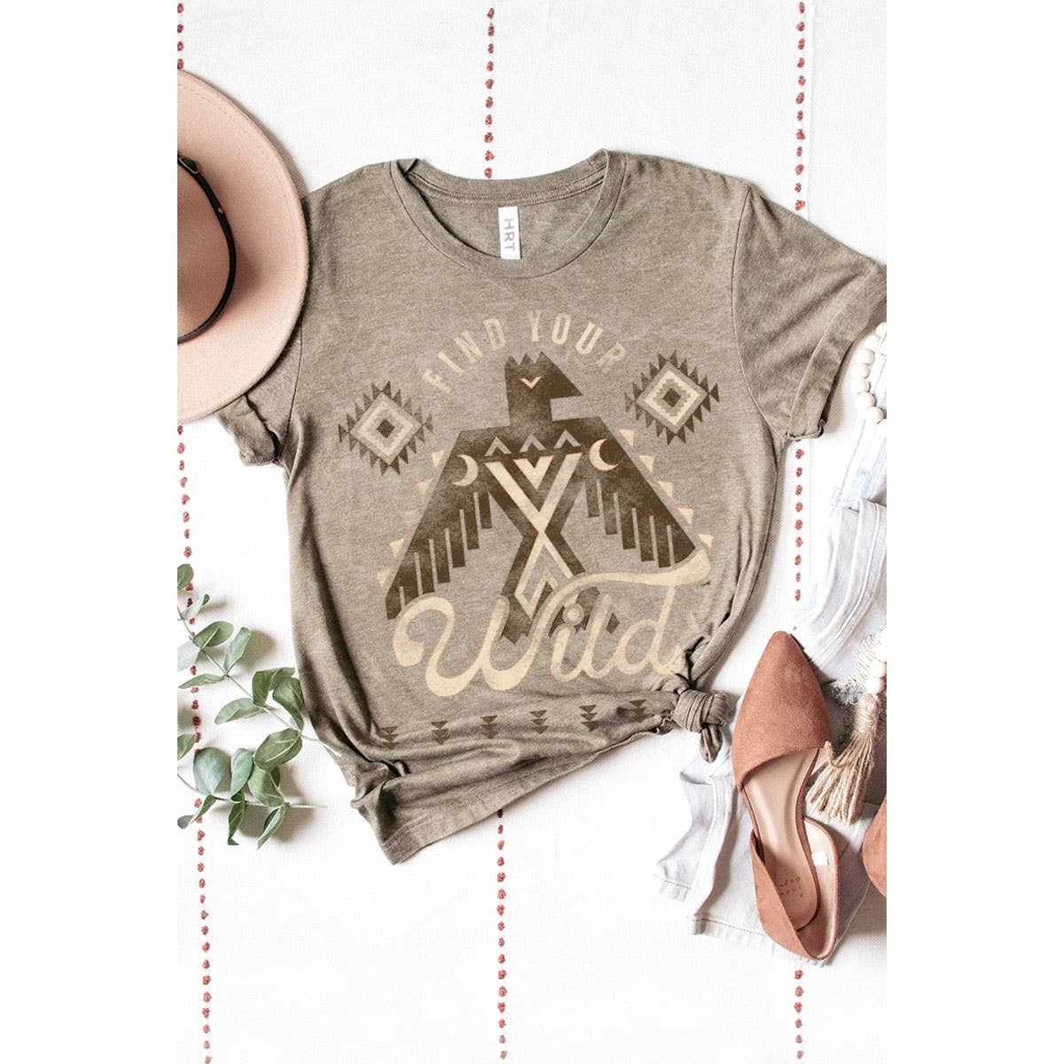 FINE YOUR WILD MINERAL GRAPHIC TEE: Mineral Chocolate / XL
