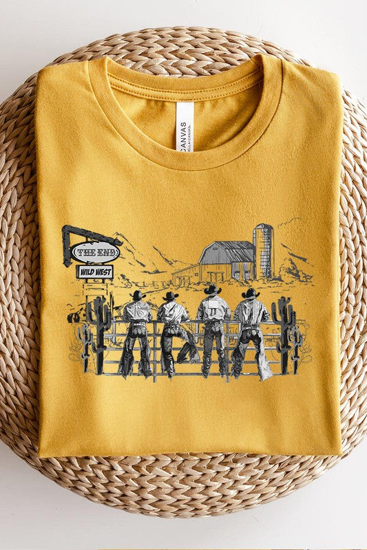 Wild west cowboy t-shirt