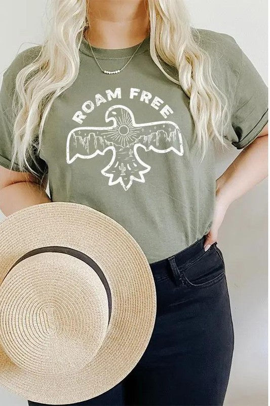 Roam Free Western Graphic Tee