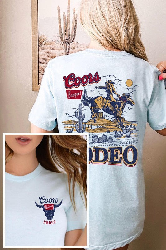 Coors rodeo graphic t-shirt