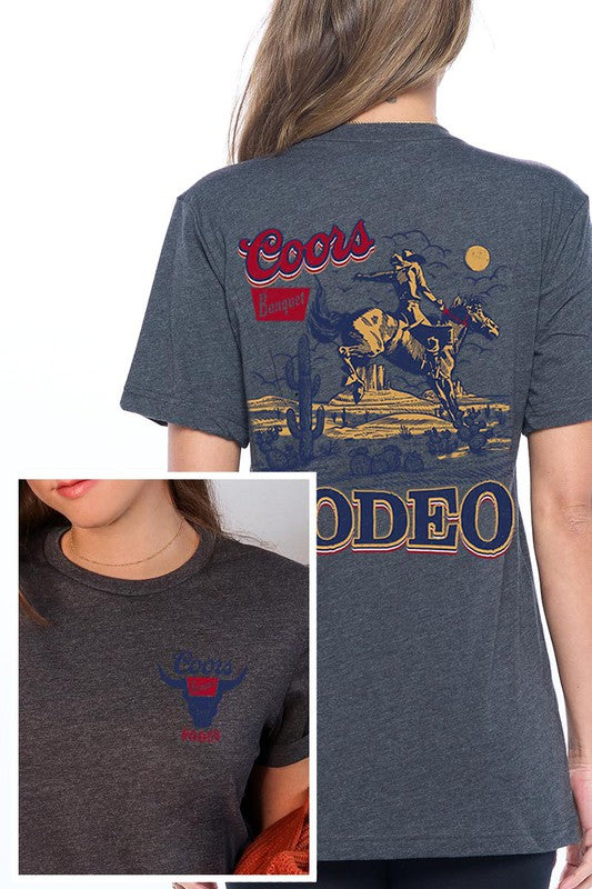 Coors rodeo graphic t-shirt