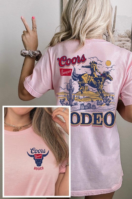 Coors rodeo graphic t-shirt