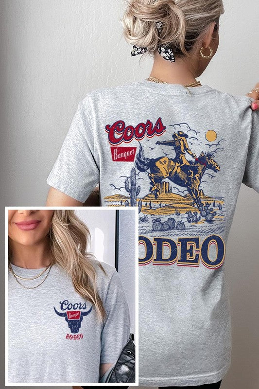 Coors rodeo graphic t-shirt