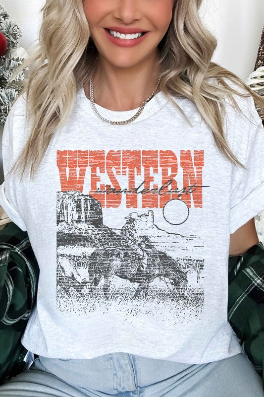 WESTERN WANDERLUST COUNTRY OVERSIZED TEE