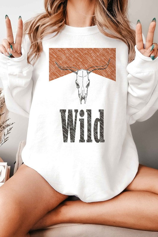 Wild Western Country Graphic Sweatshirt