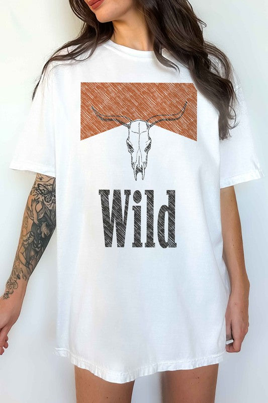 Wild Western Country Oversized Tee