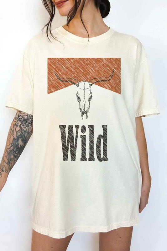 Wild Western Country Oversized Tee