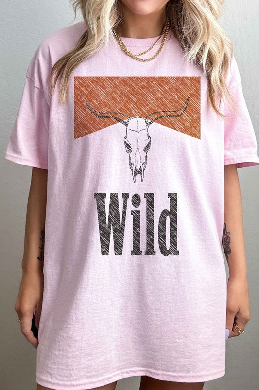 Wild Western Country Oversized Tee