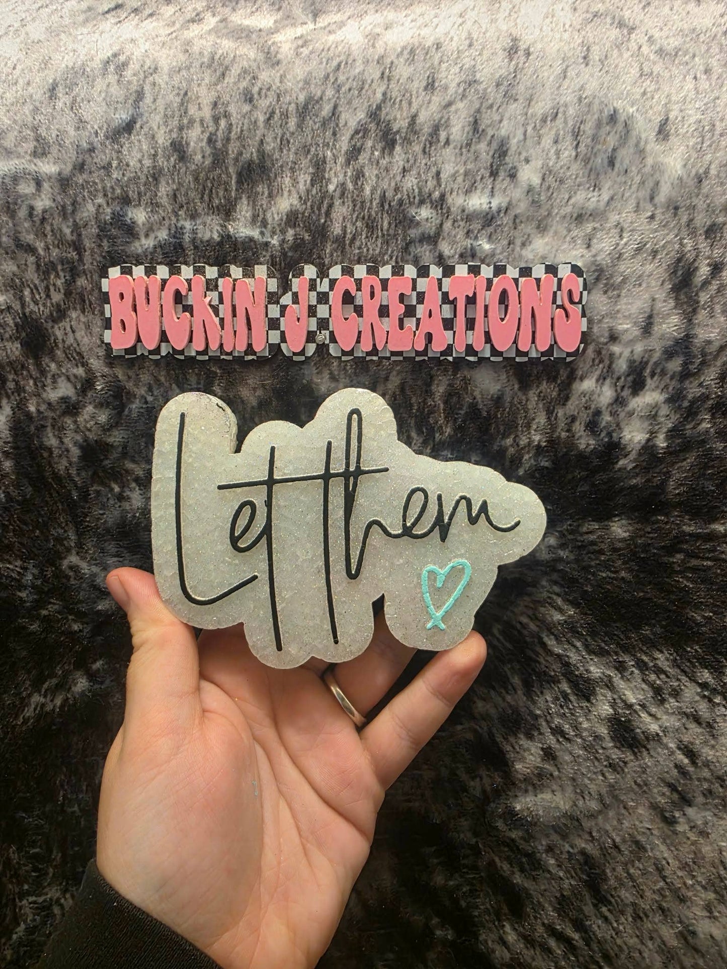 Let Them | Handmade Car Freshie