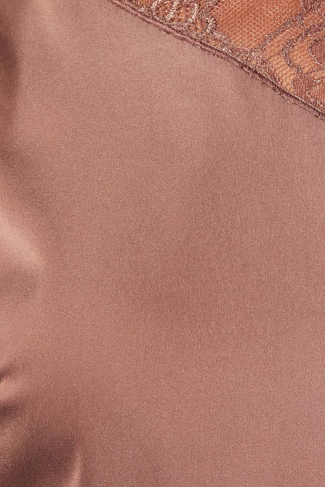 LACE DETAIL SLEEVELESS TOP: BLUSH / XS