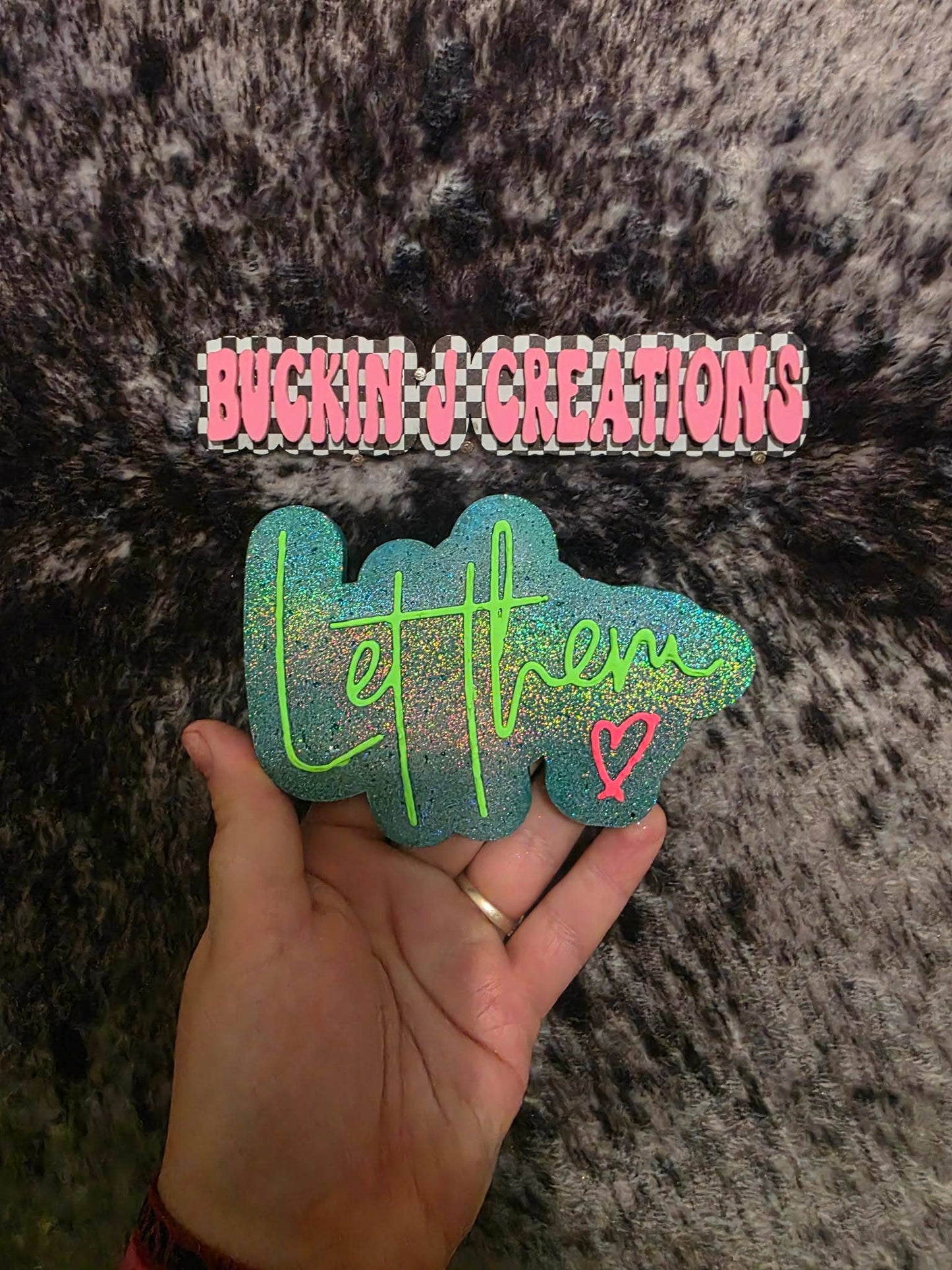 Let Them | Handmade Car Freshie