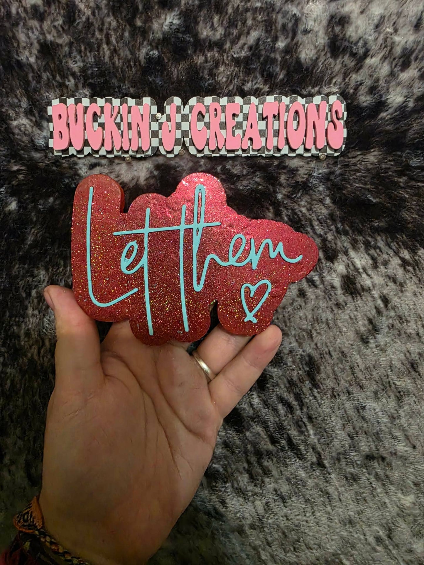Let Them | Handmade Car Freshie