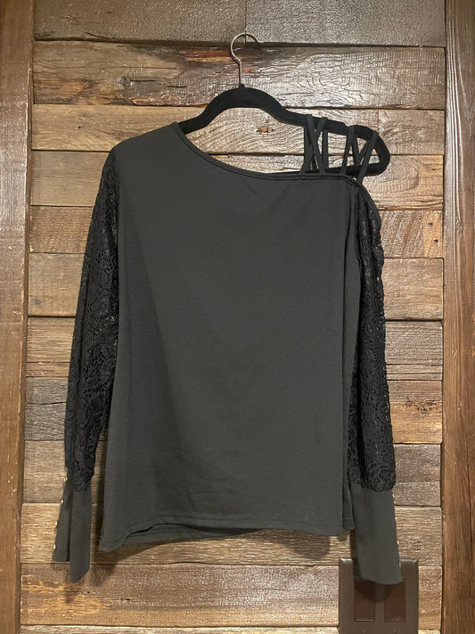 Lace long sleeve