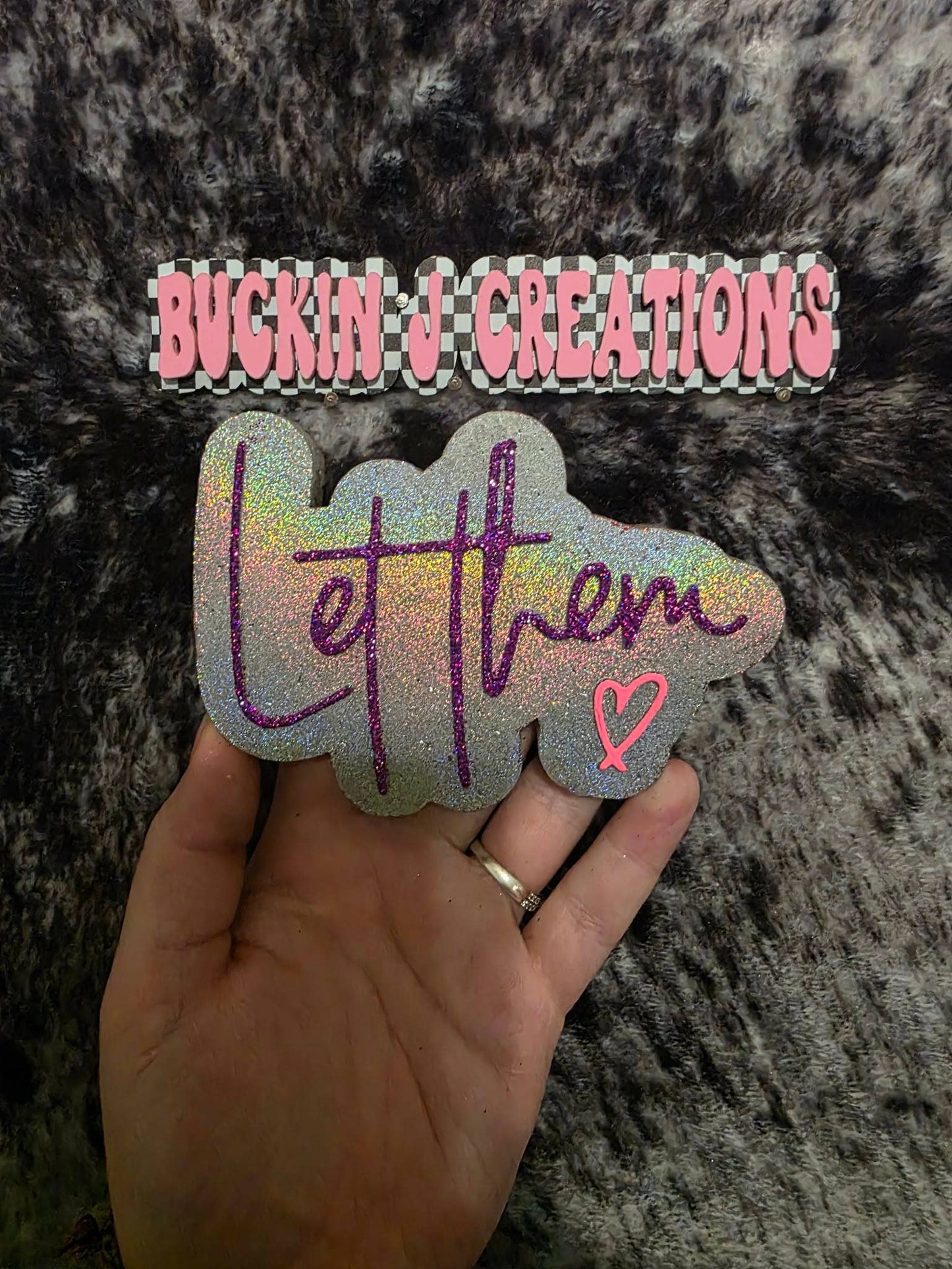 Let Them | Handmade Car Freshie