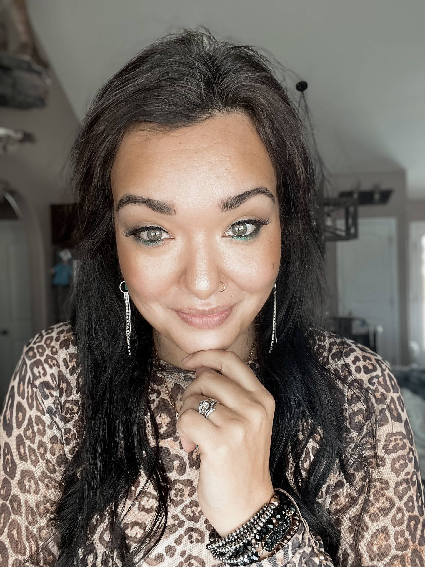 Boho Rhinestone Earrings 