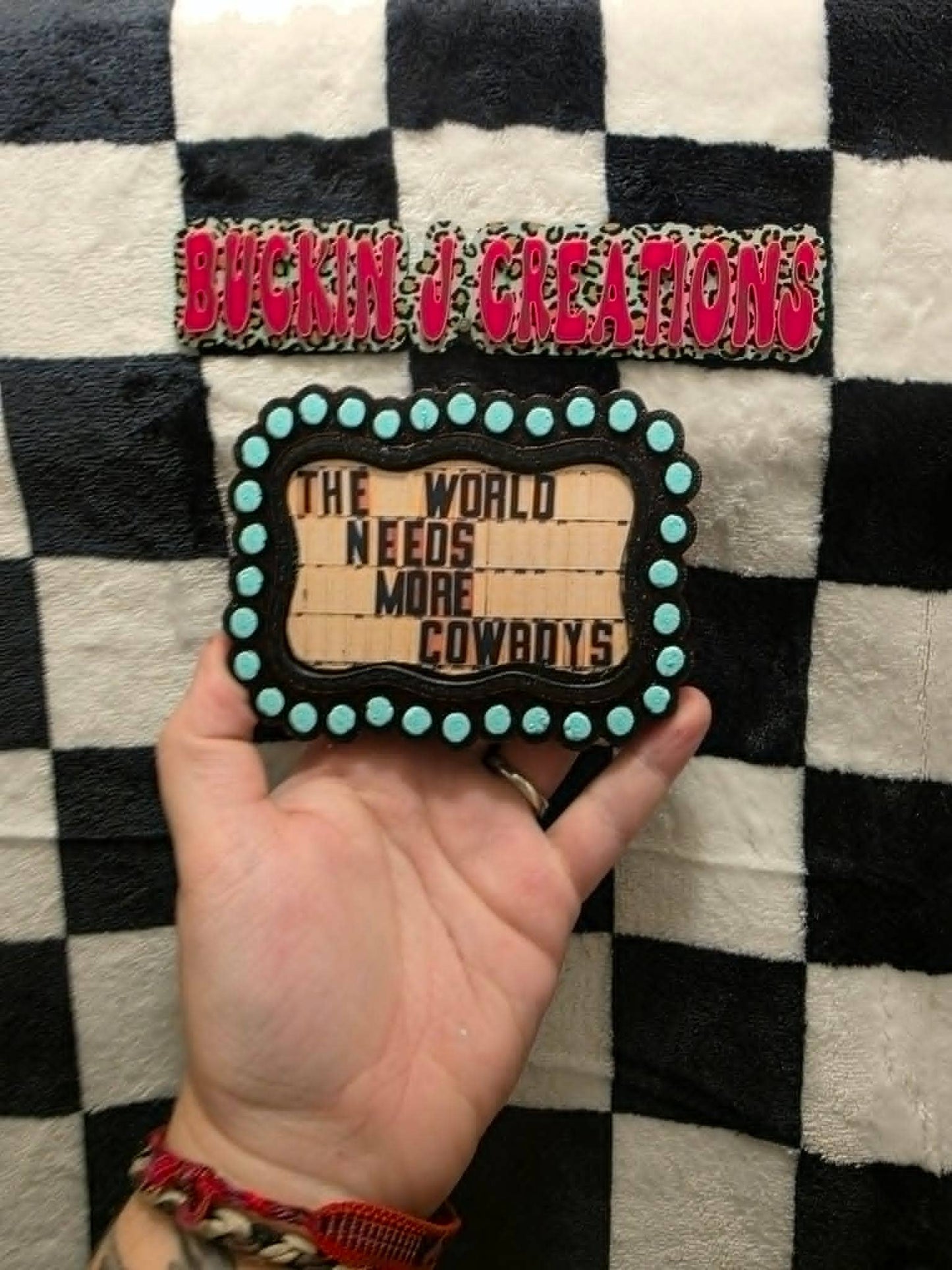 Buckle Jewelry CARDSTOCK | Handmade Car Freshie