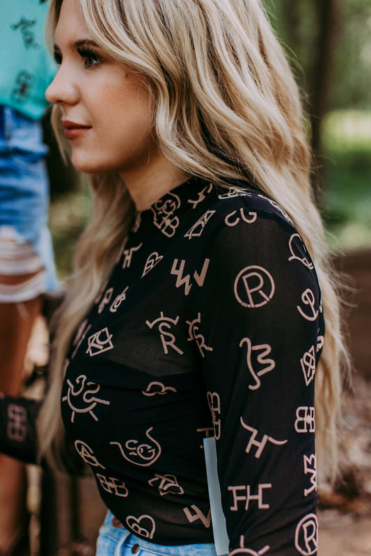 Branded 3D Print Mesh Top