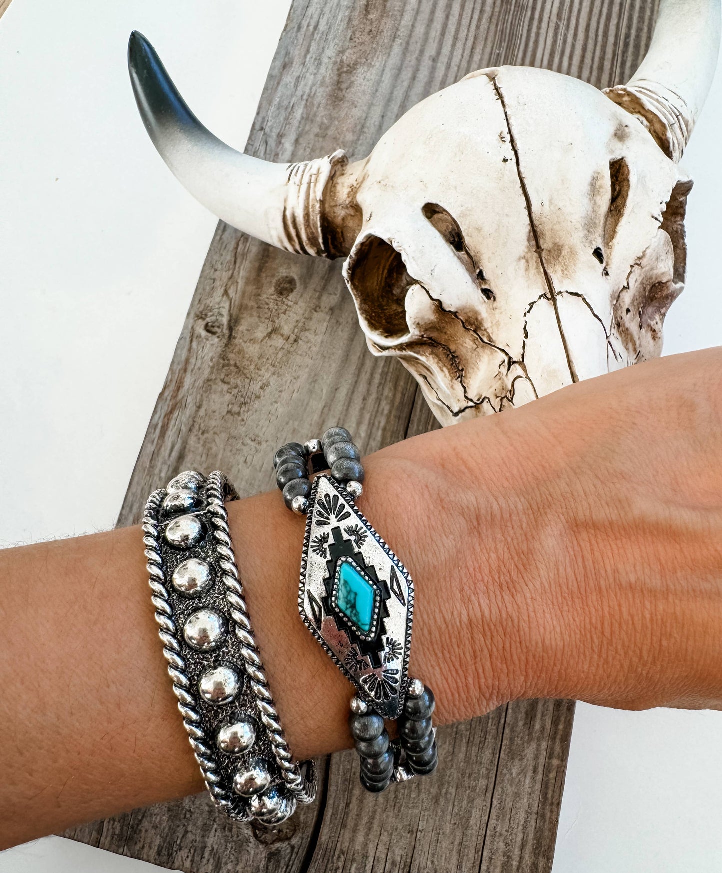 Western Rope Stretch Bracelet 