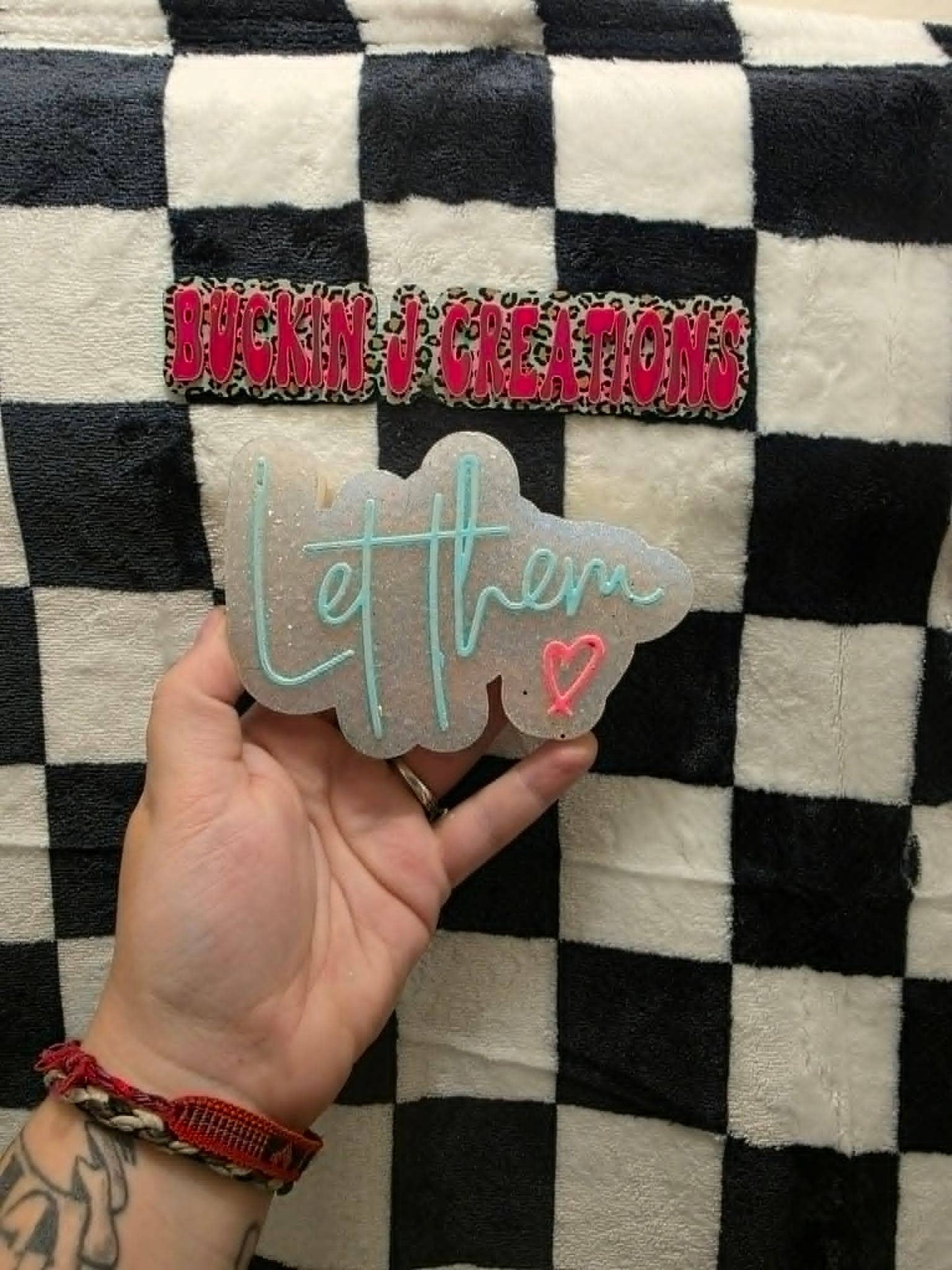 Let Them | Handmade Car Freshie
