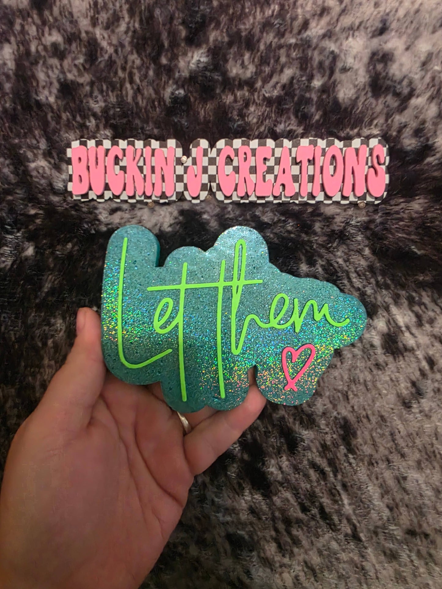 Let Them | Handmade Car Freshie