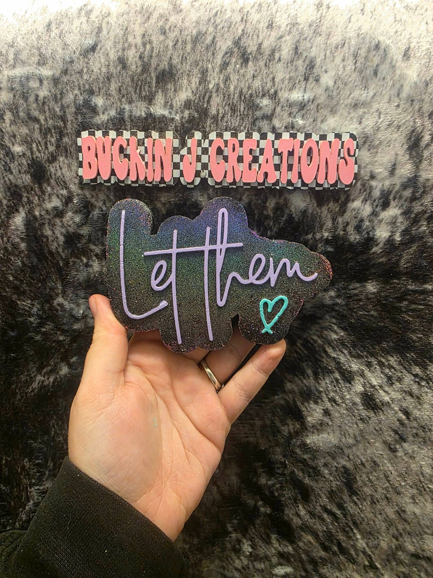 Let Them | Handmade Car Freshie
