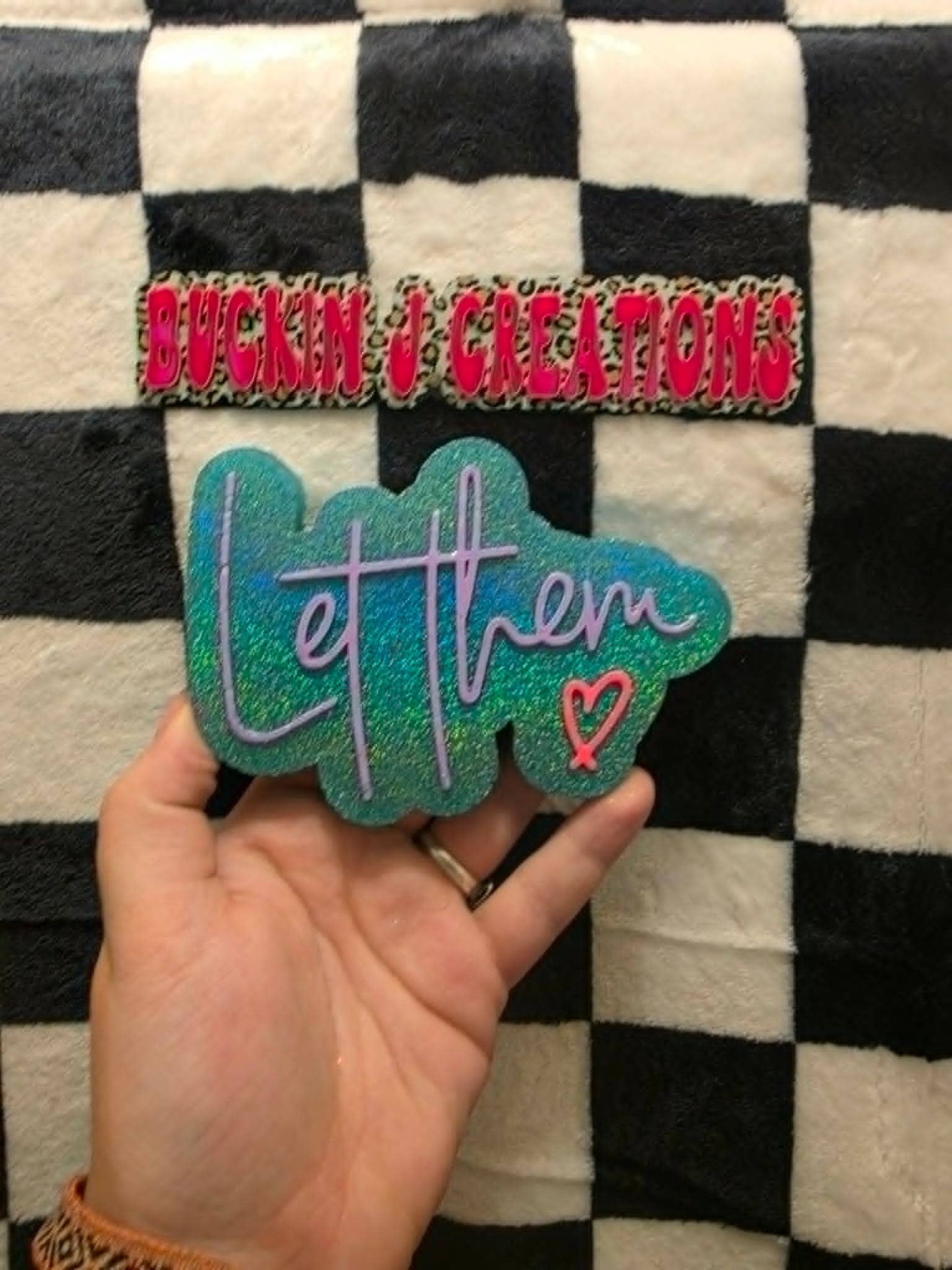 Let Them | Handmade Car Freshie