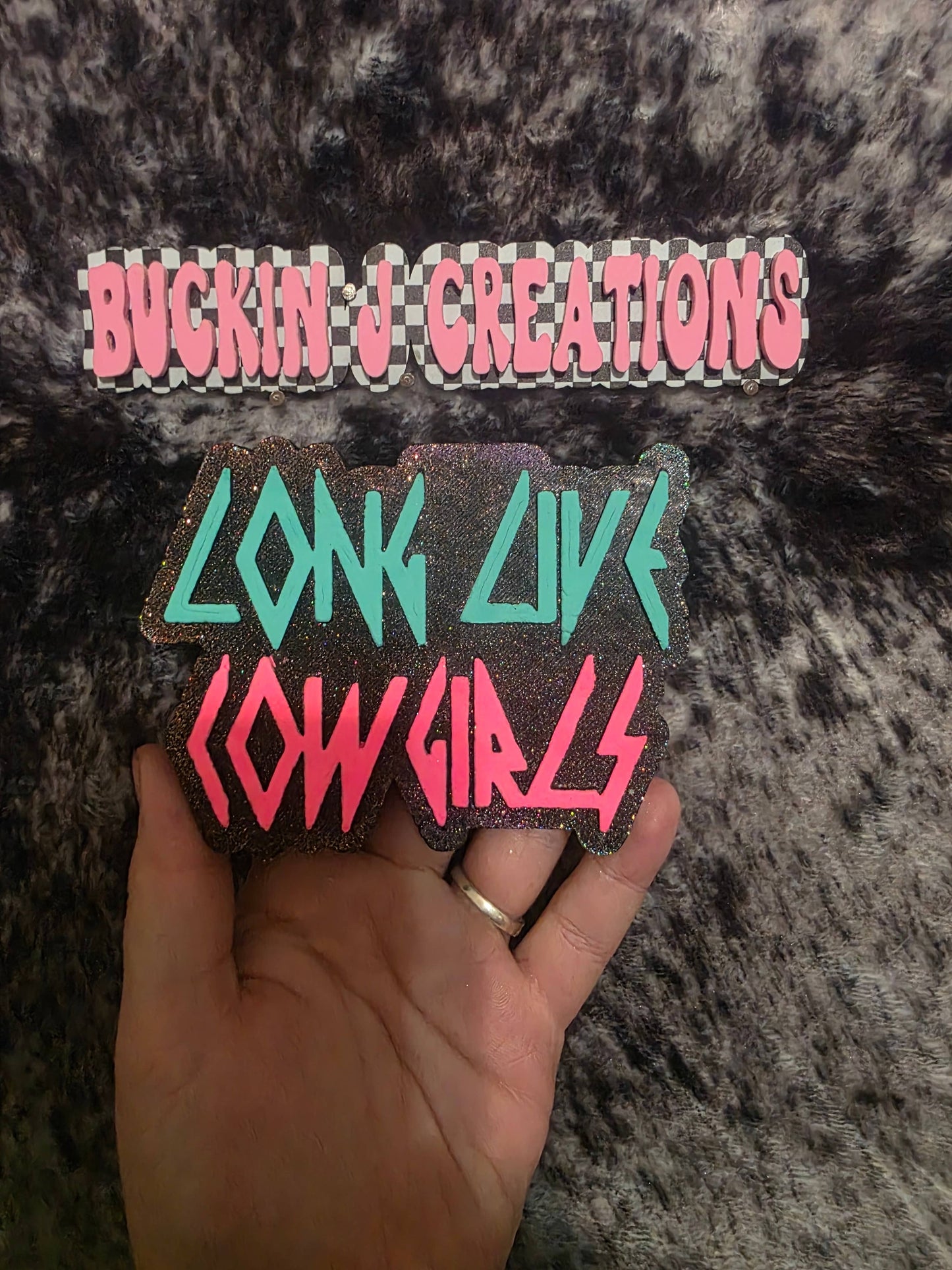 Long Live Cowgirls | Handmade Car Freshie