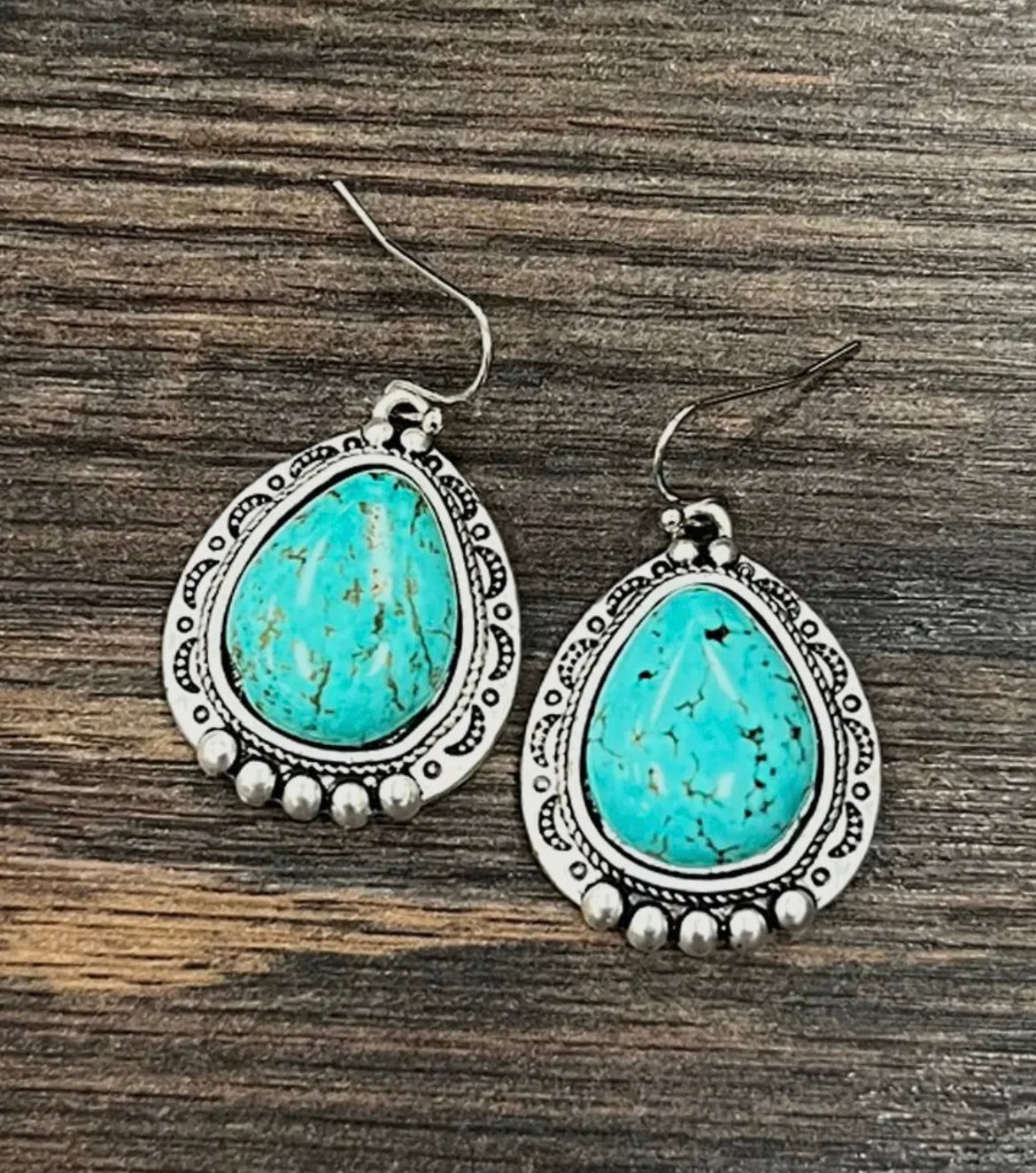 Turquoise earrings