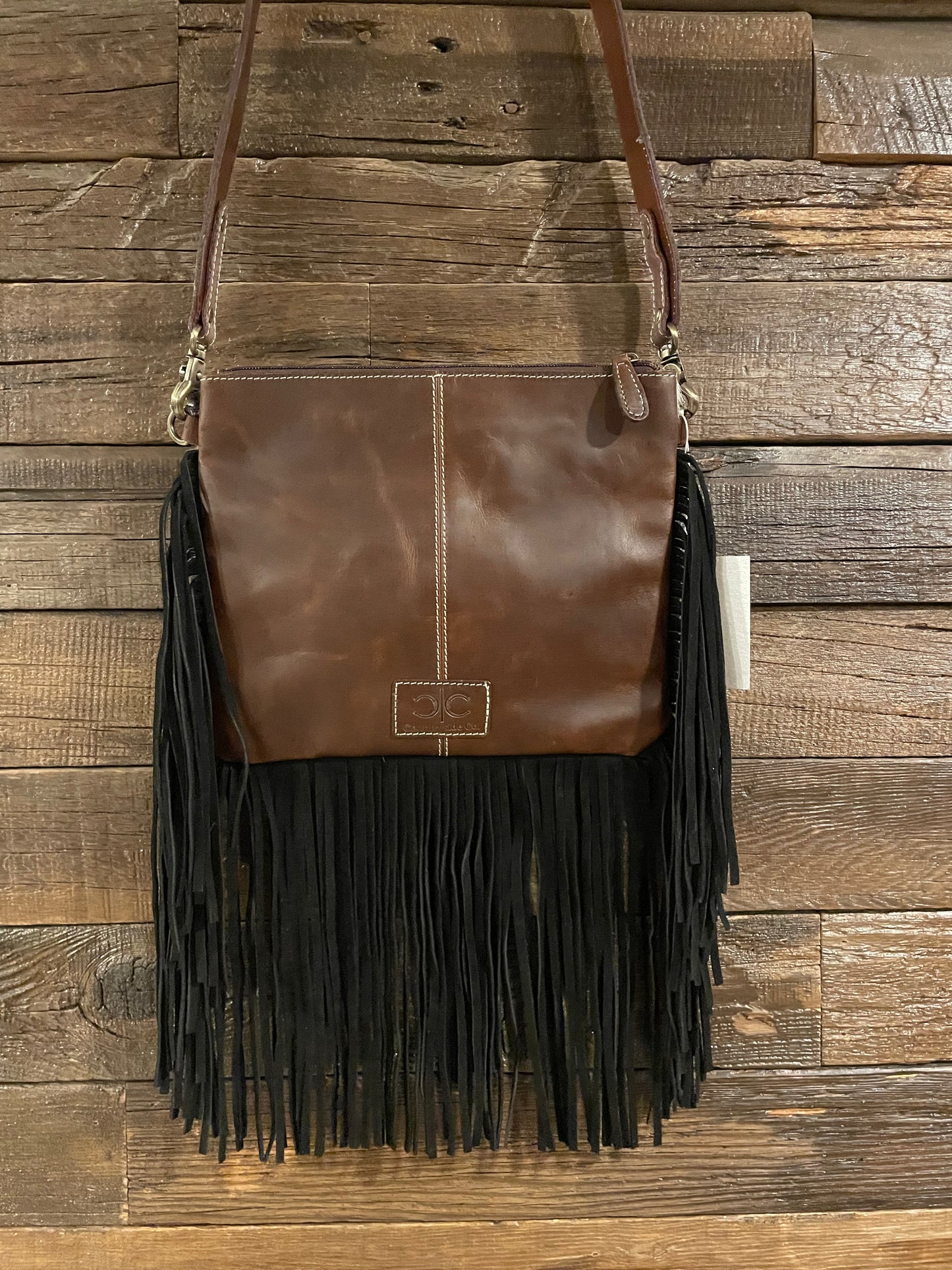 Gambler Cowhide and Tooled Leather Western Purse