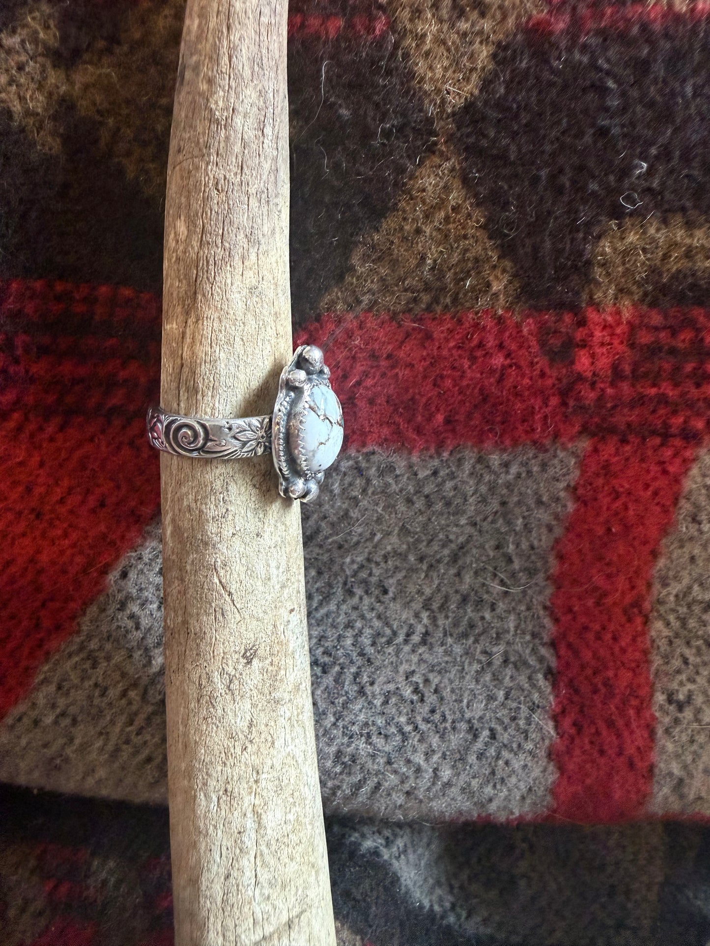 Winter Sky Mesa ring