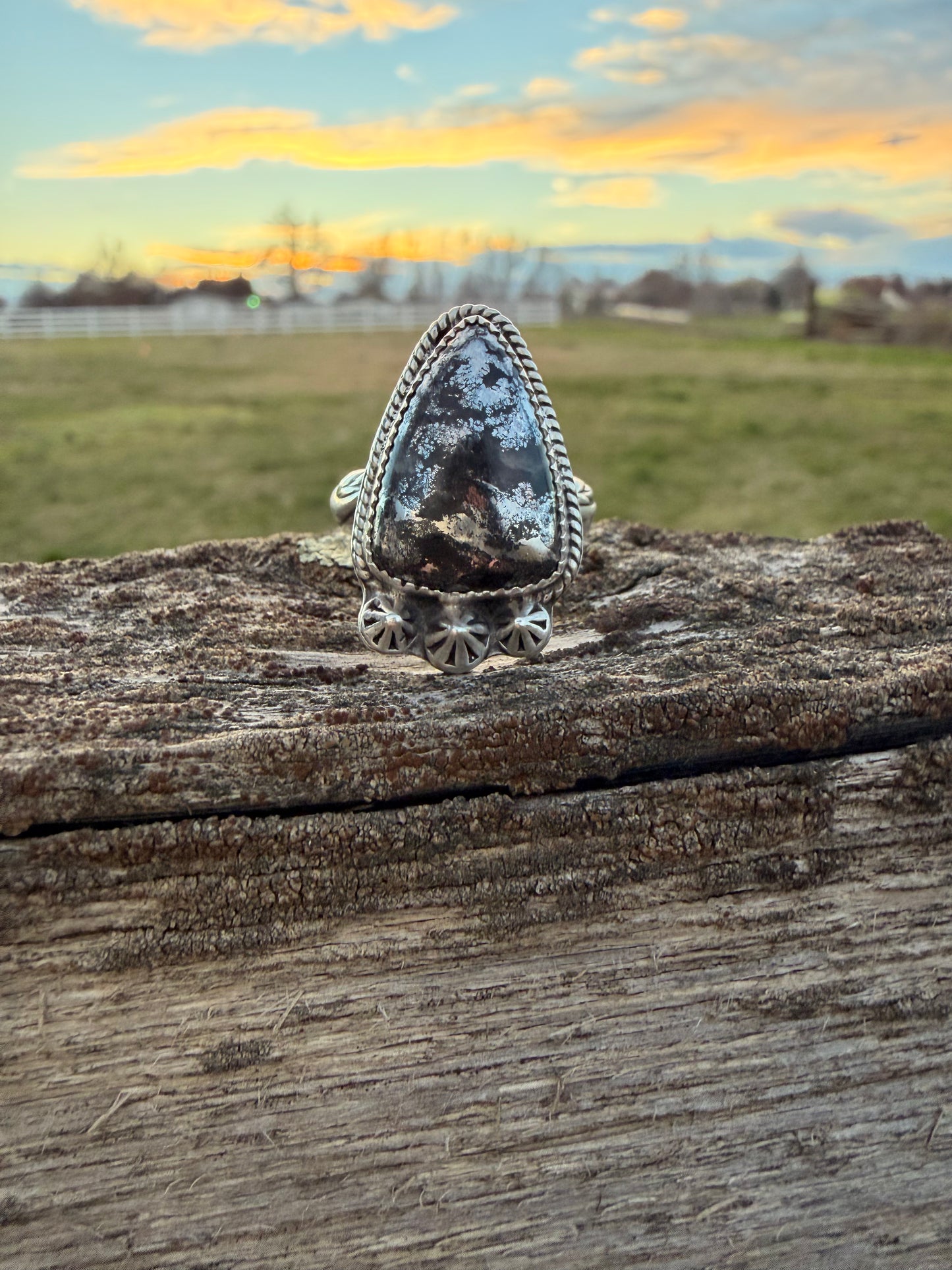 Native silver ring