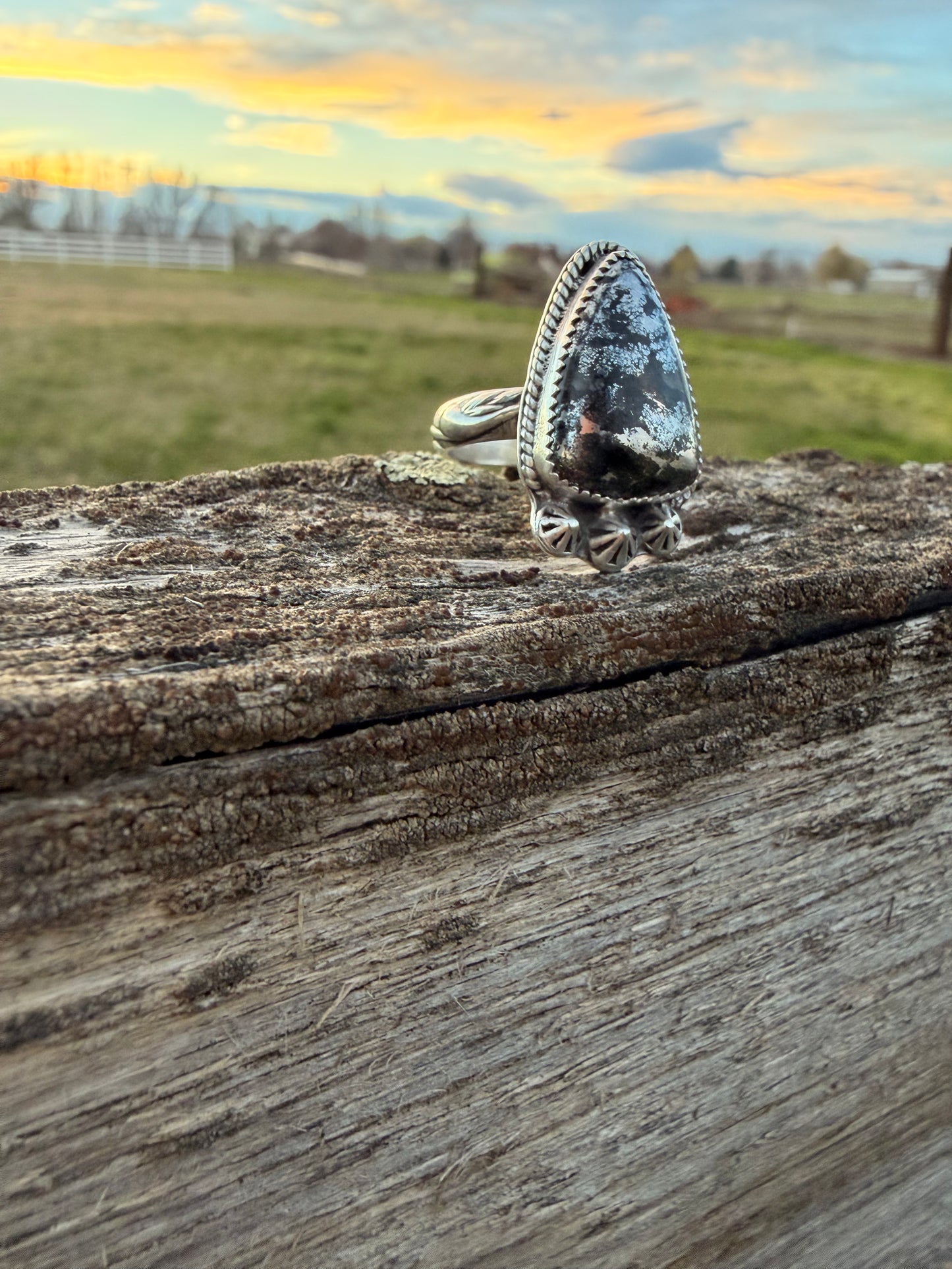 Native silver ring