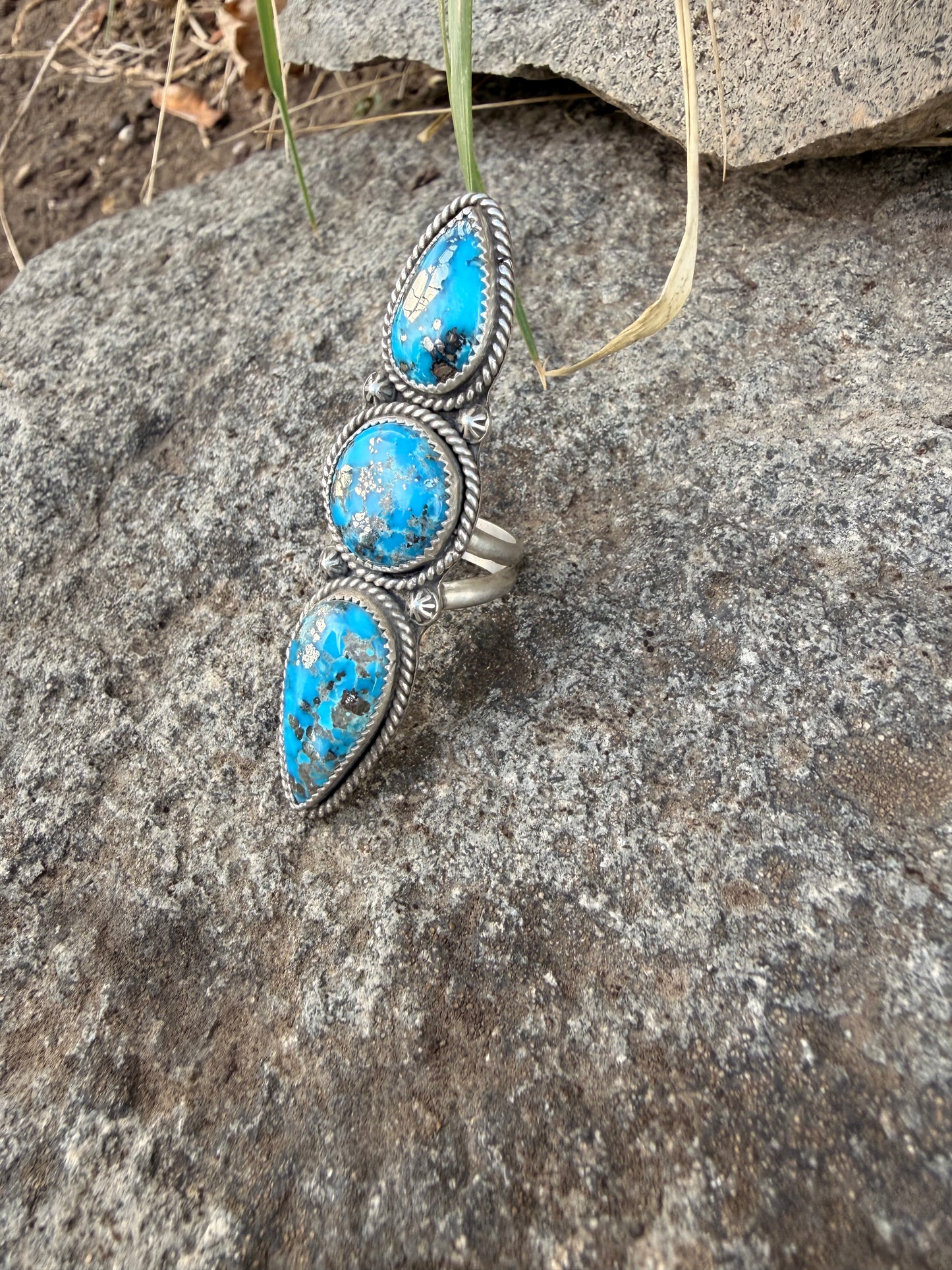 The Blue bird statement ring