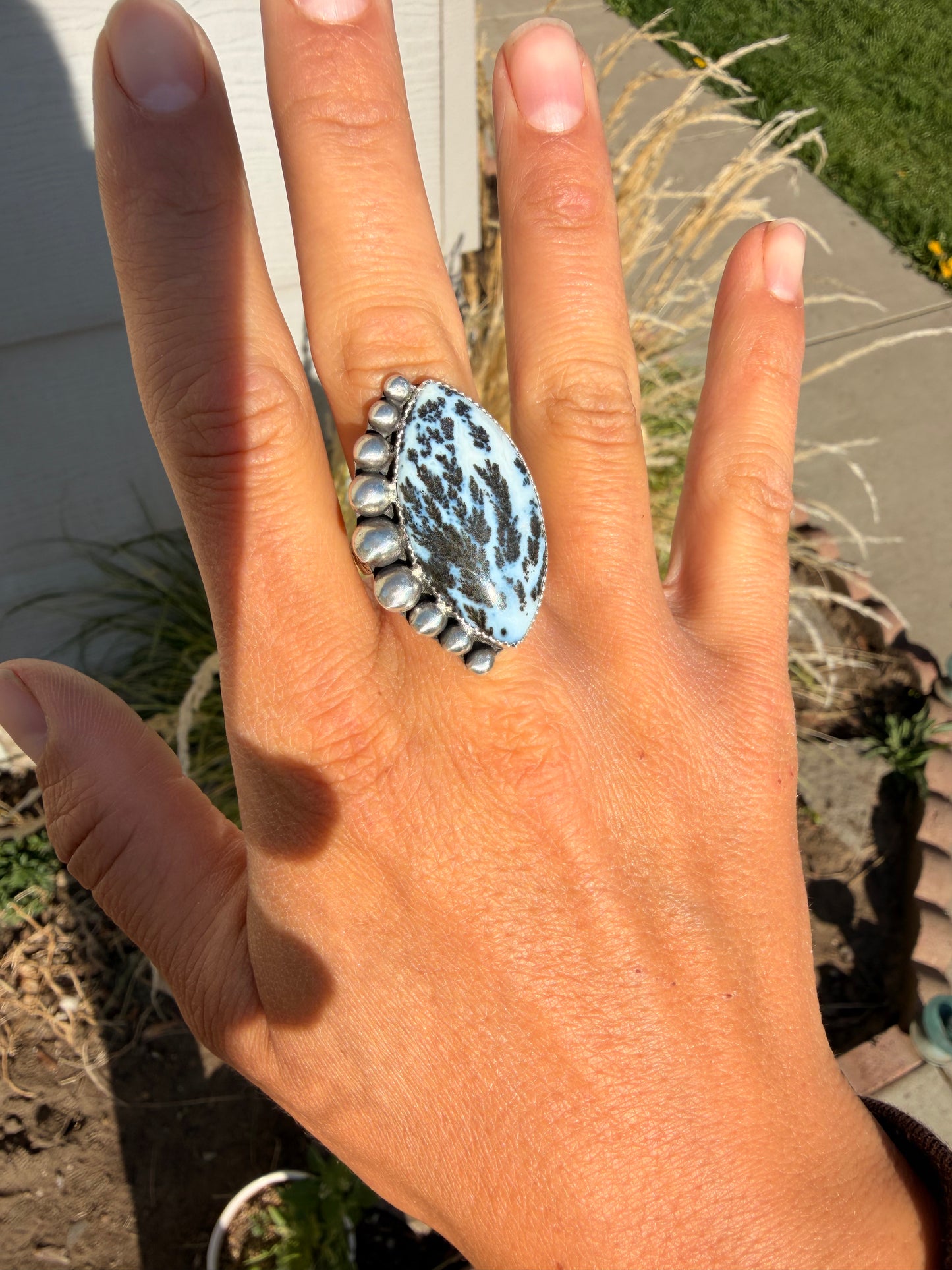 Desert Lace Opal ring