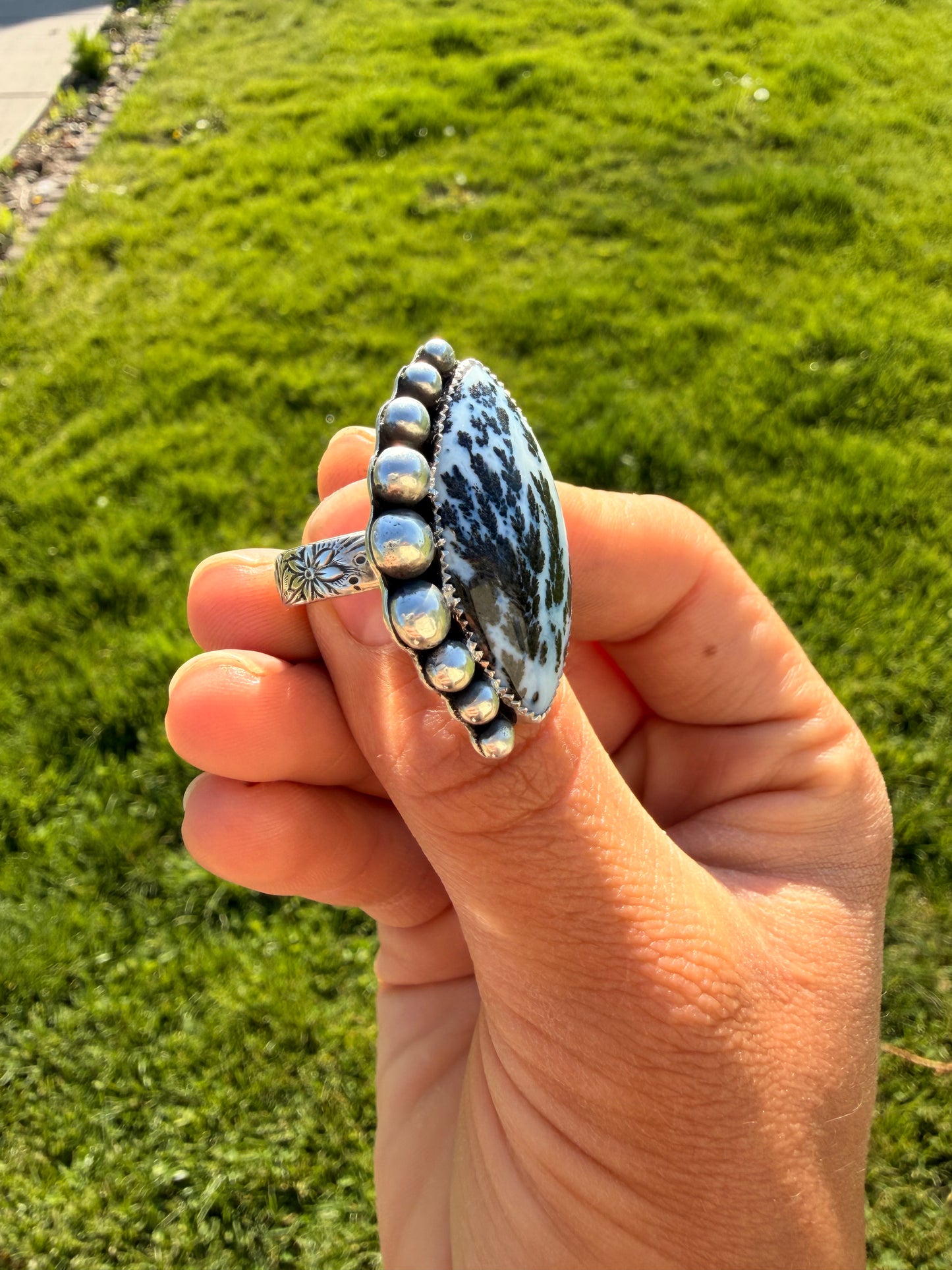 Desert Lace Opal ring