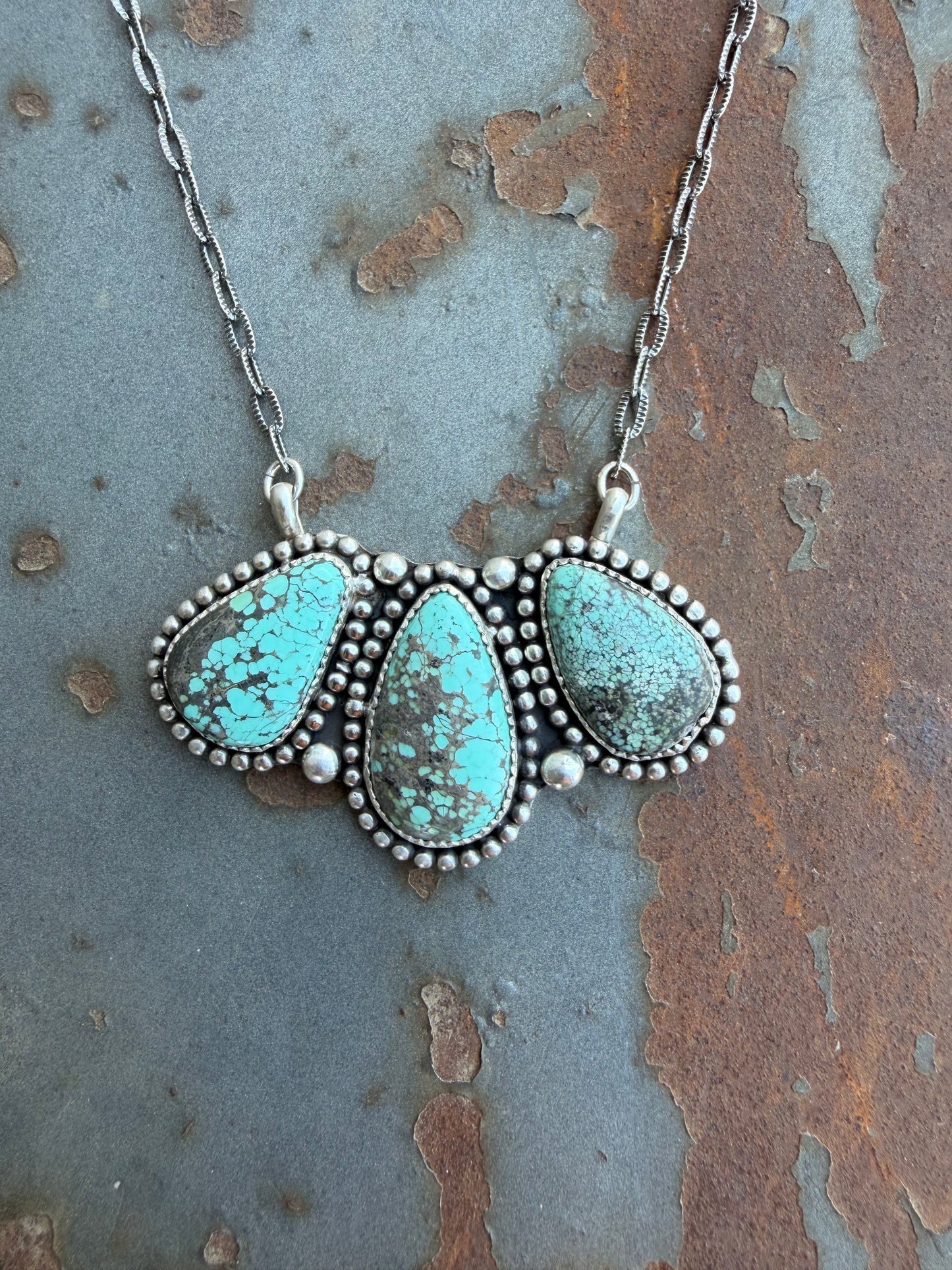 Azure Bloom necklace