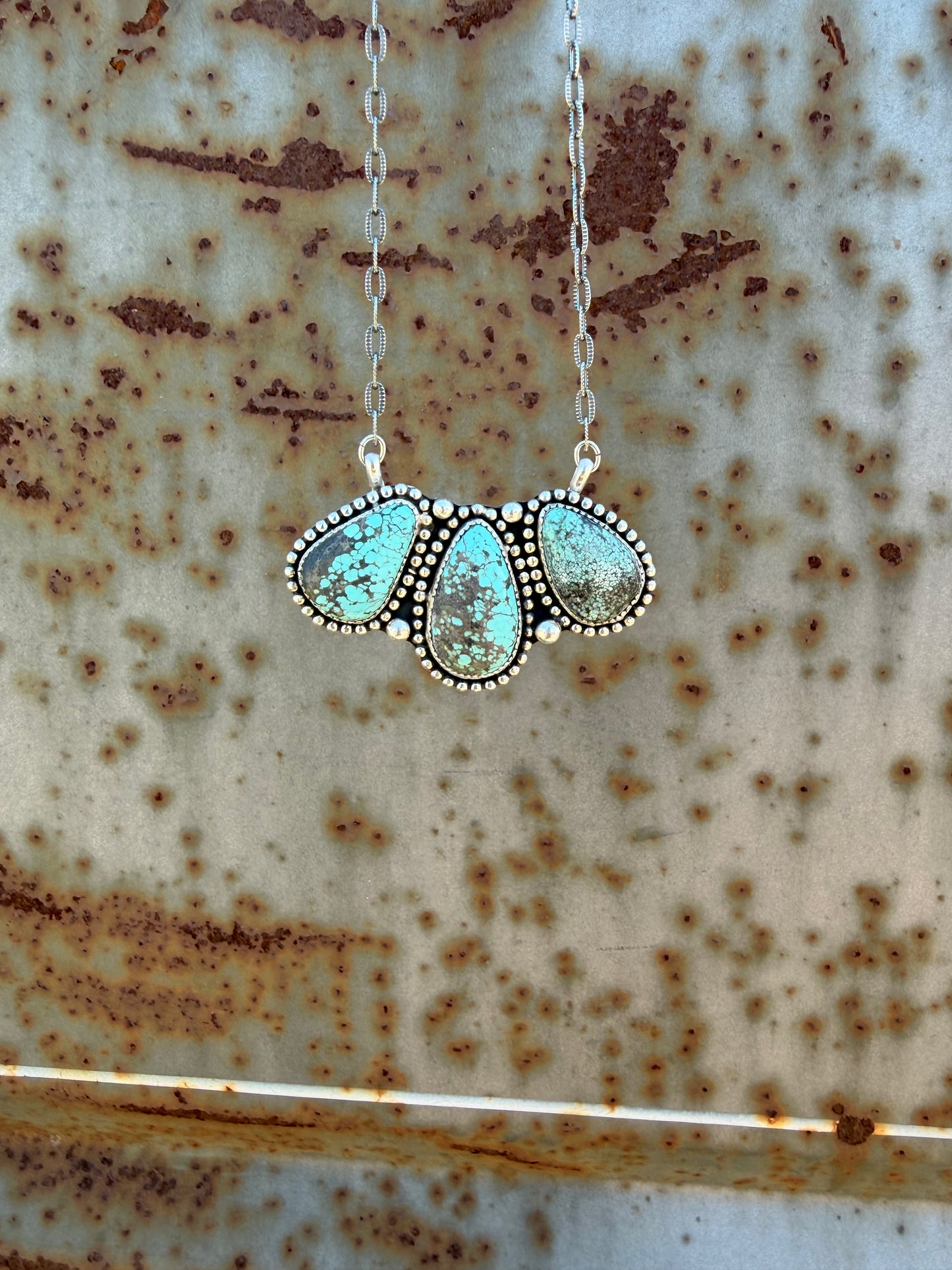 Azure Bloom necklace