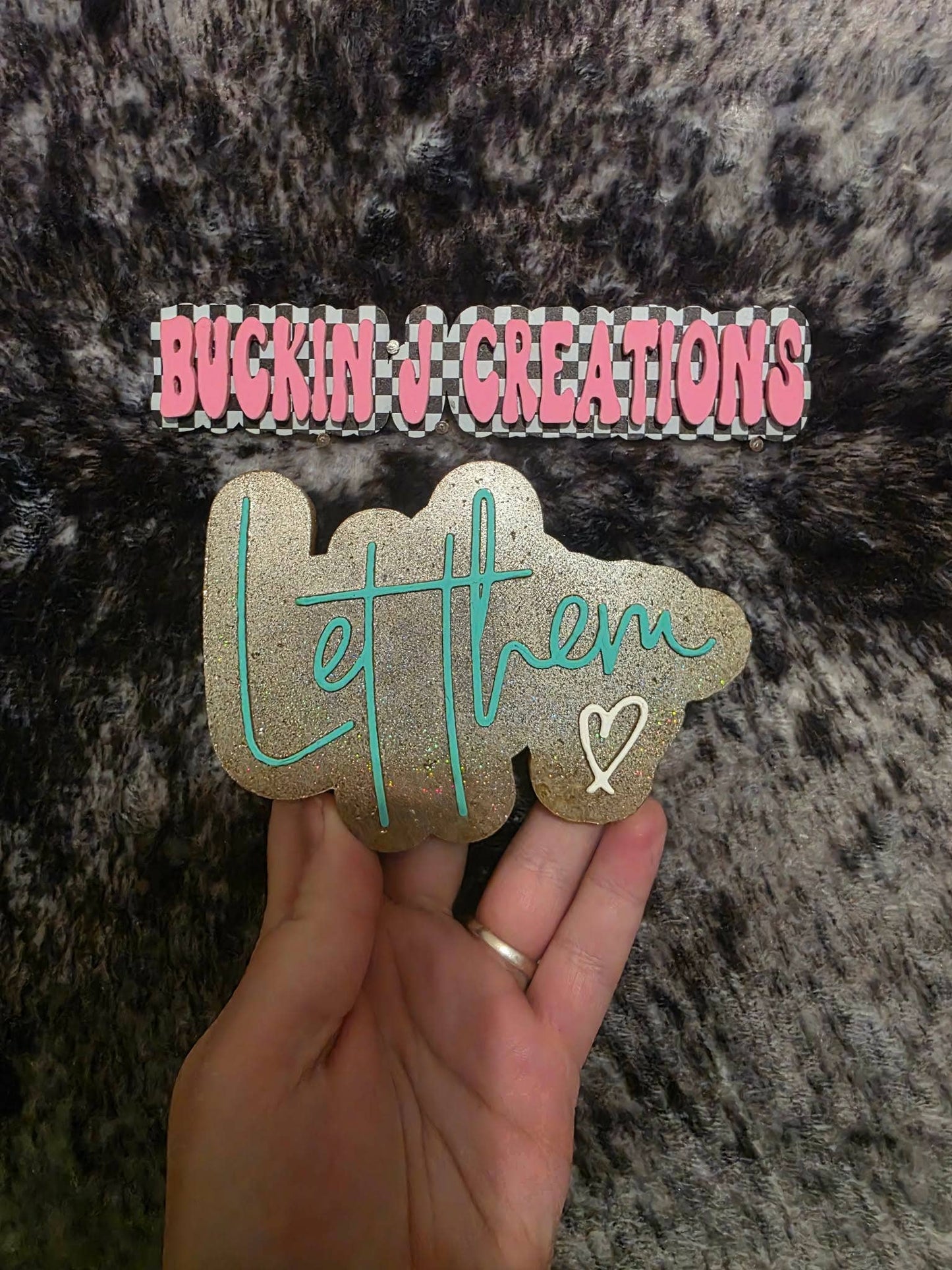 Let Them | Handmade Car Freshie