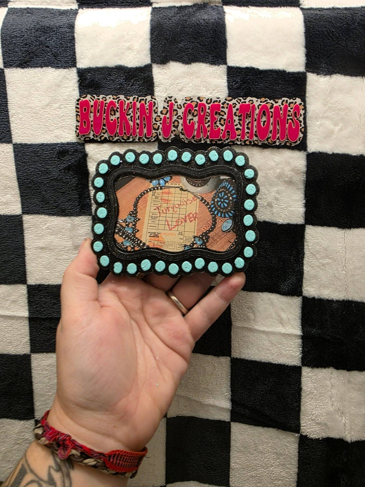 Buckle Jewelry CARDSTOCK | Handmade Car Freshie