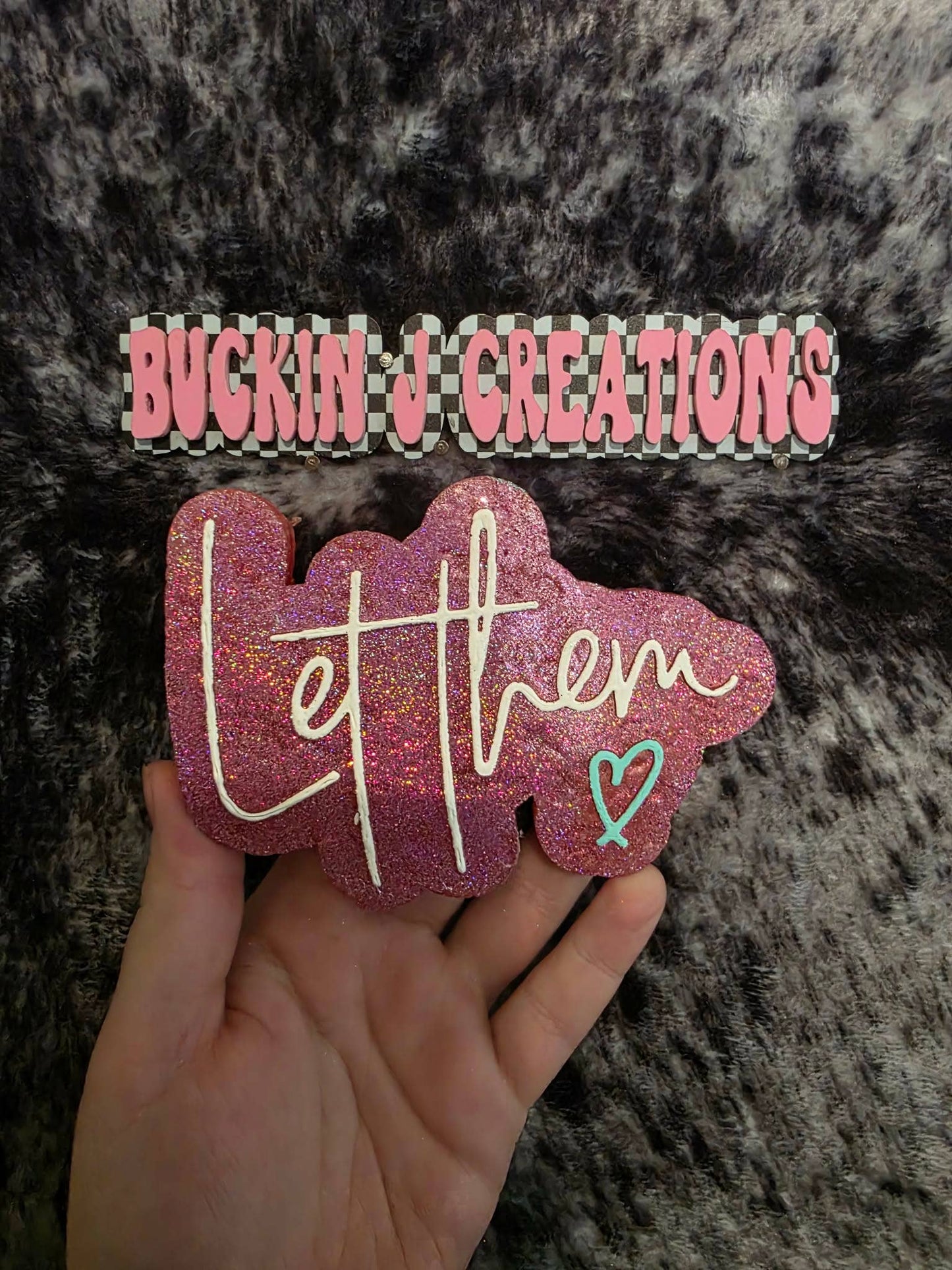 Let Them | Handmade Car Freshie