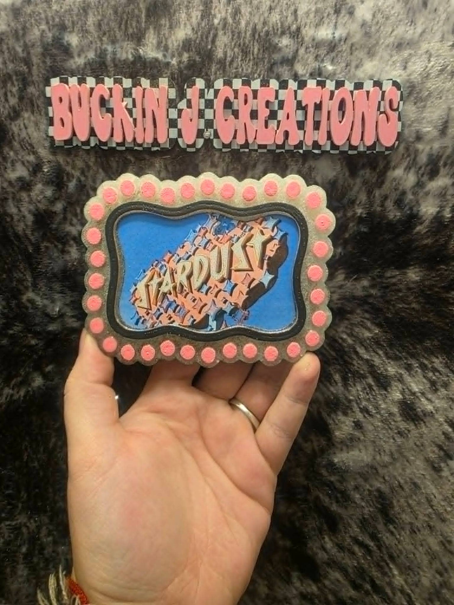Buckle Jewelry CARDSTOCK | Handmade Car Freshie