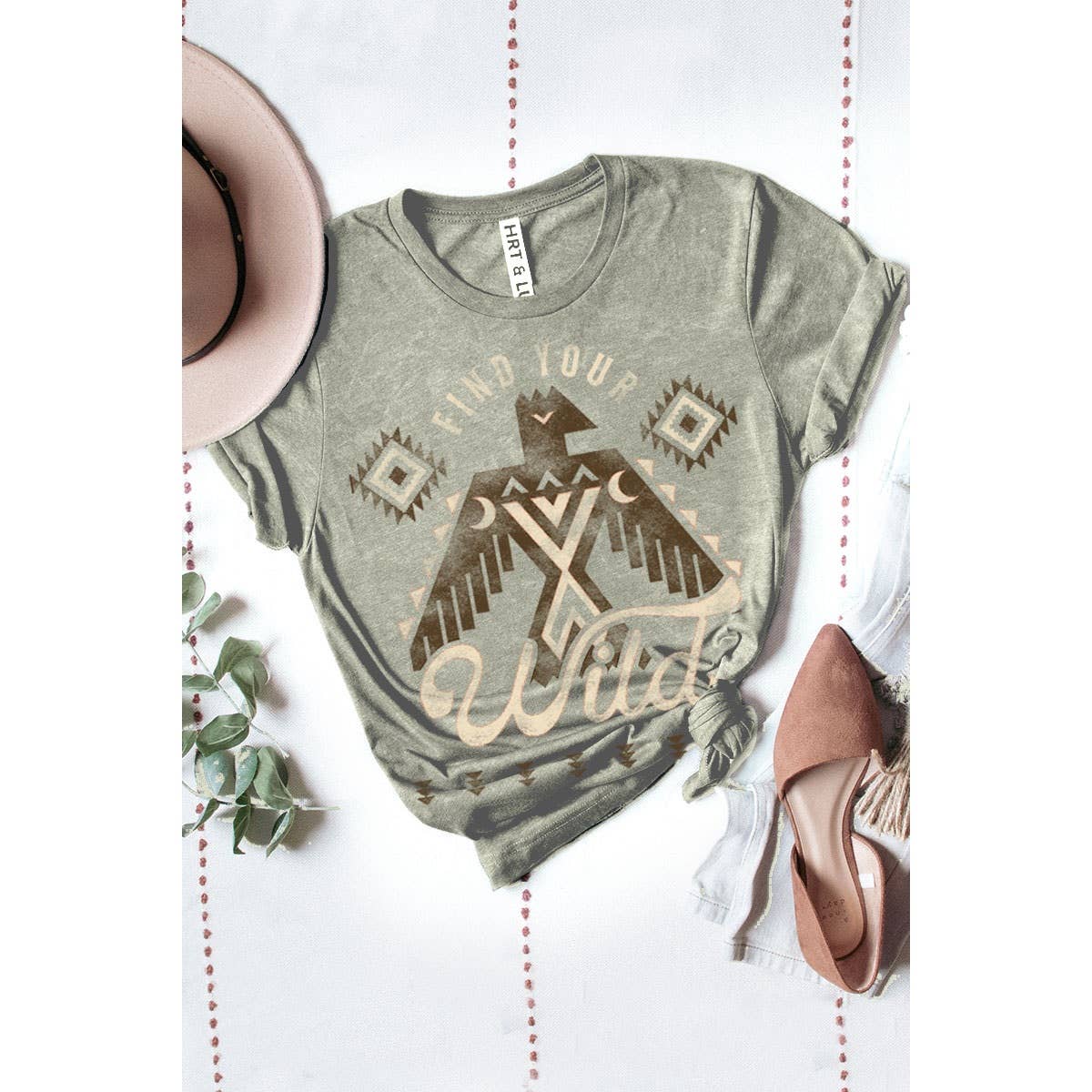 FINE YOUR WILD MINERAL GRAPHIC TEE: Mineral Chocolate / XL