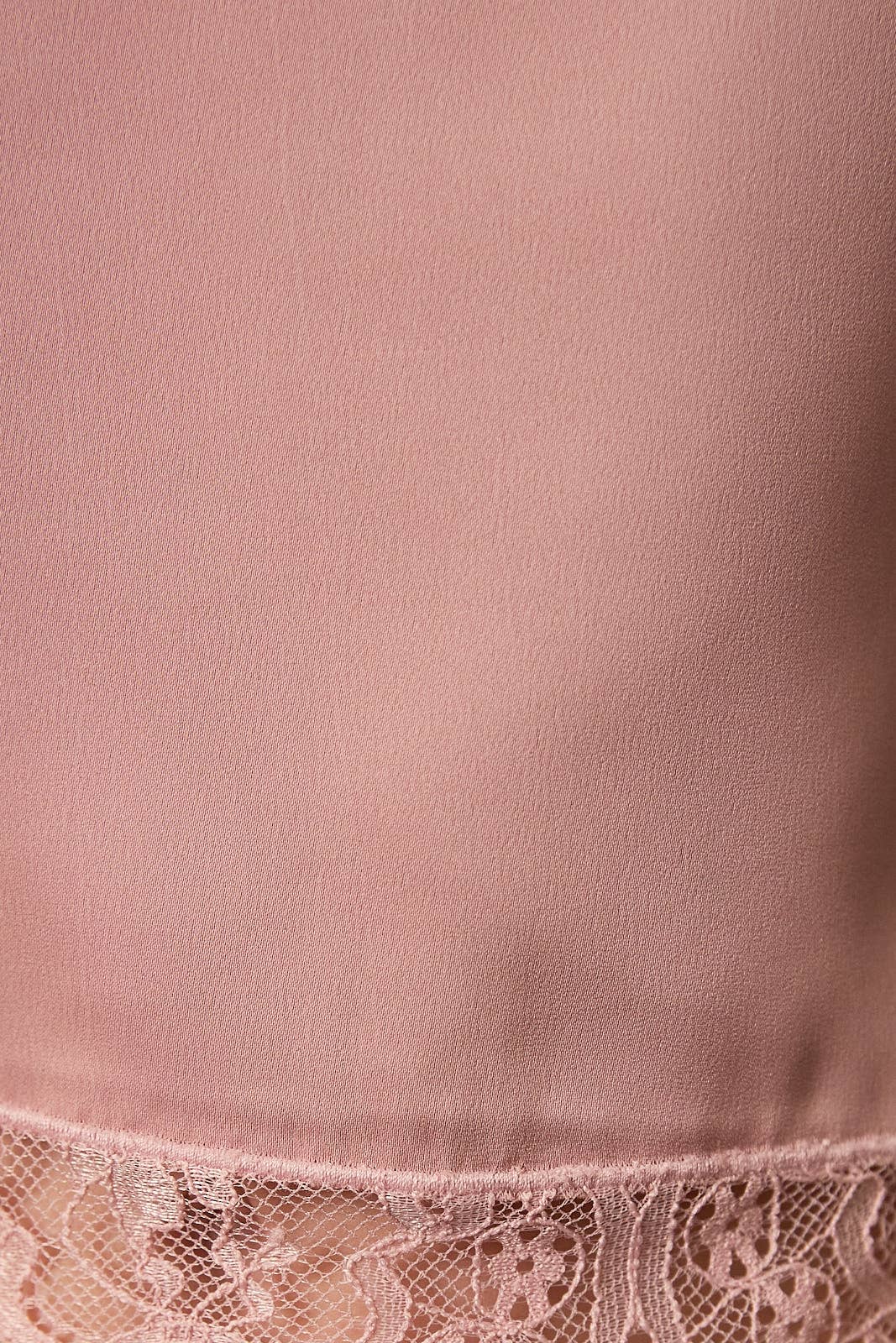 LACE DETAIL SLEEVELESS TOP: BLUSH / XS
