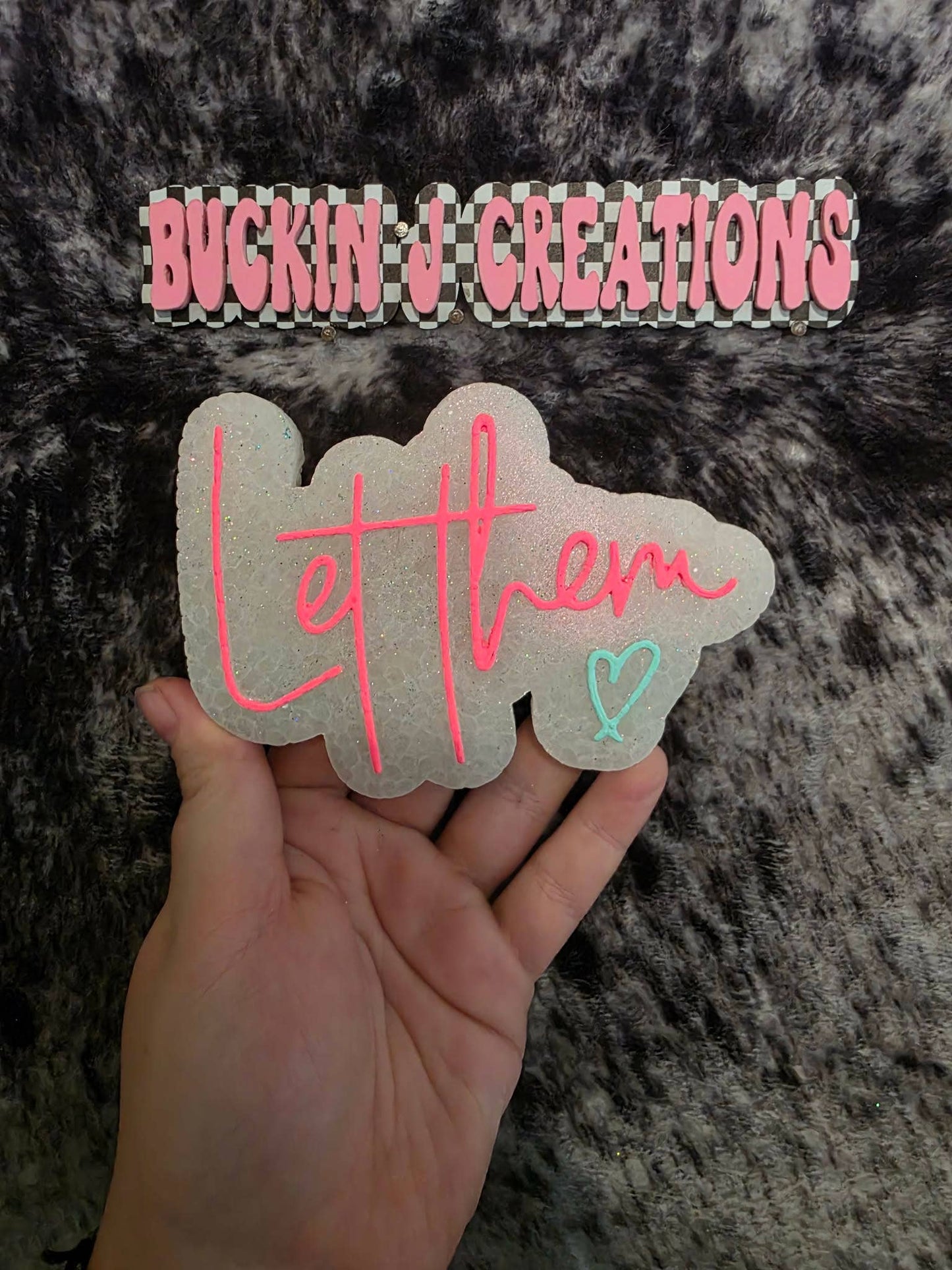 Let Them | Handmade Car Freshie